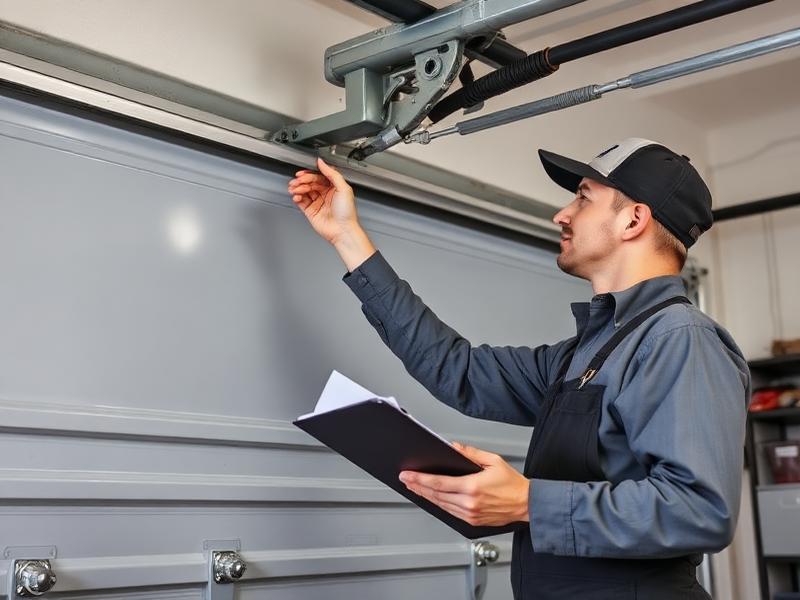 Professional maintenance service for garage doors